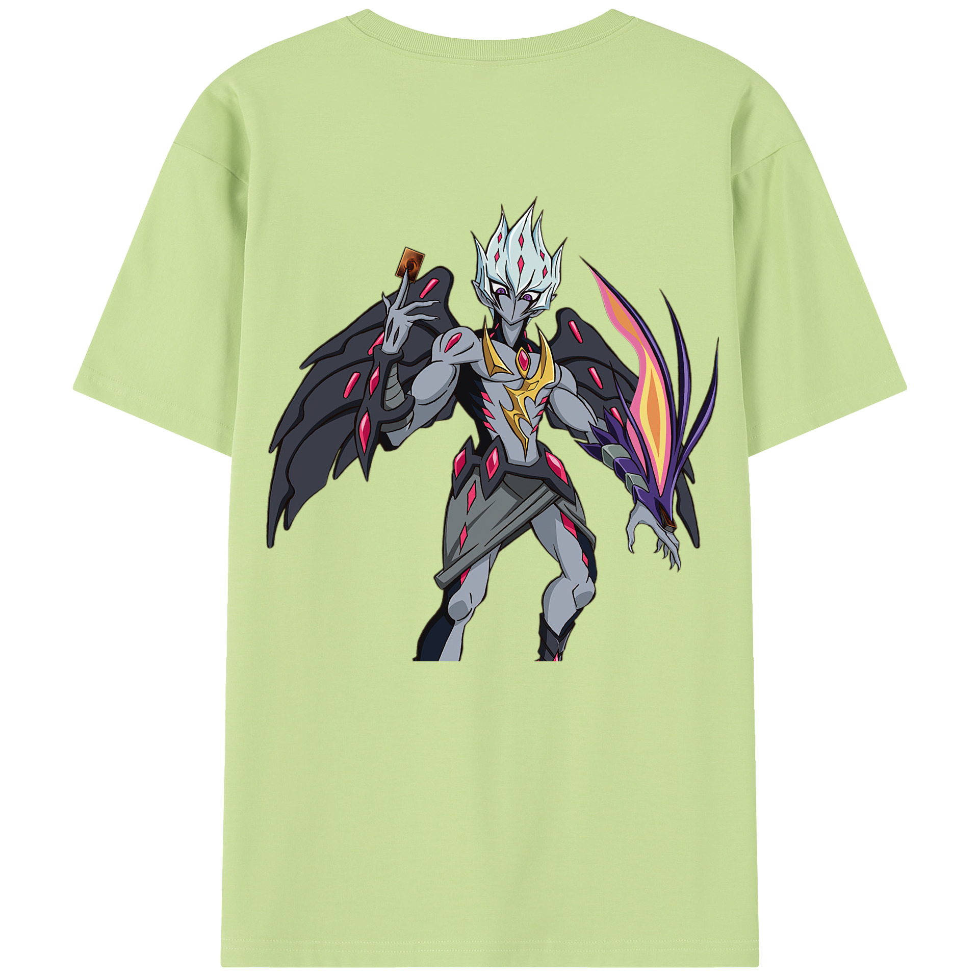 （画像用） 遊☆戯☆王 Yu-Gi-Oh! 綿100％半袖Tシャツ（背面プリント）